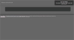 Desktop Screenshot of fliesen-simonis.de